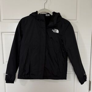 The North Face Black Kids Hooded Rain Jacket